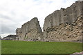 SJ0565 : The South Wall of Denbigh Castle by Jeff Buck