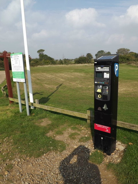 Car Park Ticket Machine at Crudmore Grove Country Park