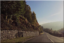  : A470 passing cottage near Stepping Stones by John Firth