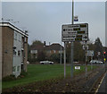 TM1646 : Roadsign on Henley Road by Geographer