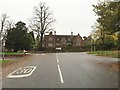 SJ8045 : Keele: road junction outside the University campus by Jonathan Hutchins