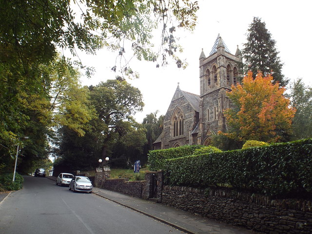 Lake Road and Carver Church, Windermere