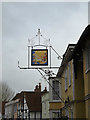 TM0533 : The Sun Inn Public House sign by Geographer