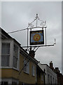 TM0533 : The Sun Inn Public House sign by Geographer