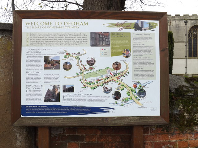 Dedham Information Board