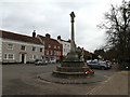 TM0533 : Dedham War Memorial by Geographer