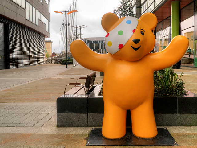 Pudsey at MediaCityUK