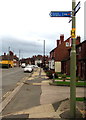 SJ7408 : Cycle route 81 distances from High Street, Shifnal by Jaggery