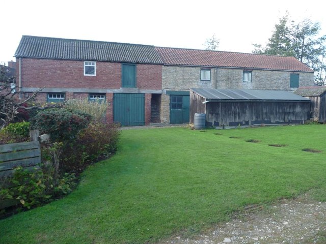 Farm buildings north of High Street