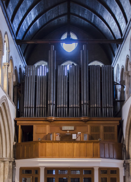 Organ, St James' church, Grimsby