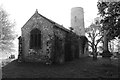 TG2620 : St Theobald's church ruins, Great Hautbois by Inkedmik