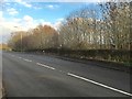 SJ8343 : Newcastle-under-Lyme: bus stop and lay-by on Whitmore Road by Jonathan Hutchins