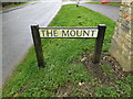 TL3556 : The Mount sign by Geographer