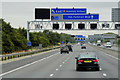 SE3425 : Overhead Sign Gantry, Eastbound M62 by David Dixon