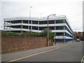 SU4211 : North on Back of the Walls, Southampton  new multi-storey car park by Robin Stott