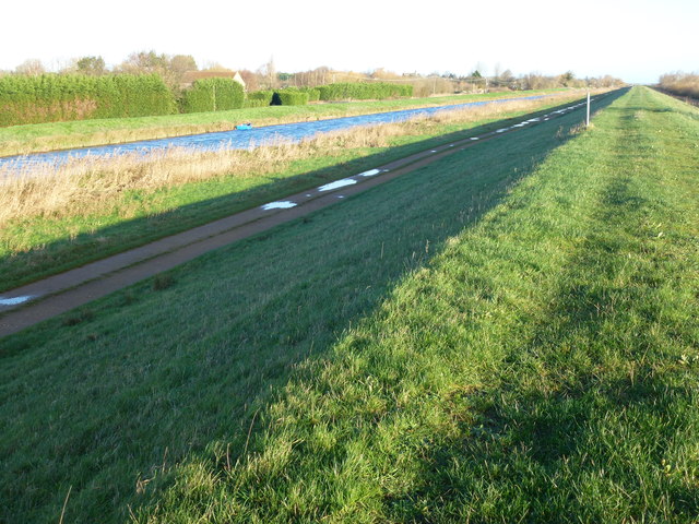 The Old Bedford River - The Ouse Washes near Welney