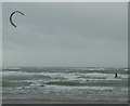 SZ7797 : Kitesurfer at West Wittering by Rob Farrow