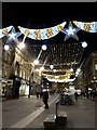 NZ2464 : Christmas Decorations, Grey Street, Newcastle upon Tyne by Graham Robson