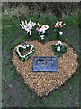 SJ7948 : Bateswood Country Park: memorial to Joanne Dawn Tilstone by Jonathan Hutchins