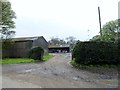 NZ1259 : Entrance to the farmyard at Horse Gate by Robert Graham