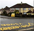 ST3090 : Yellows on a Graig Park corner, Malpas, Newport by Jaggery