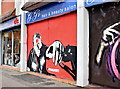 J3374 : Decorated shutter door, North Street, Belfast (December 2015) by Albert Bridge