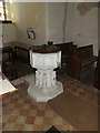 TM3687 : Font of St.John's Church by Geographer