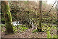 NX0881 : Footbridge over the Kilphin Burn by Billy McCrorie