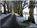 H5064 : Wintry along Meenmore Road by Kenneth  Allen