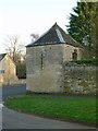 SK8816 : Gazebo and garden wall at The Manor House by Alan Murray-Rust