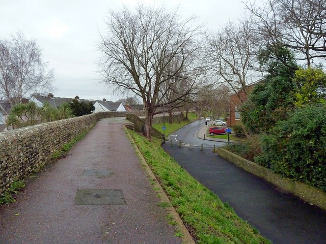 Chichester Town Walls - Northwest quadrant