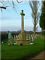 SK9014 : War graves at Cottesmore Cemetery by Alan Murray-Rust