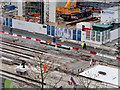 SJ8397 : Metrolink Works at St Peter's Square (January 2016) by David Dixon