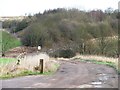 SE4834 : Woodland alongside the track to Copley Lane Quarry by Christine Johnstone