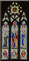 TF1134 : Stained glass window, St Andrew's church, Billingborough by Julian P Guffogg