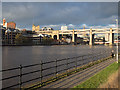 NZ2463 : River Tyne by Trevor Littlewood