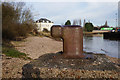 TA0325 : Mooring Bollard at Hessle Haven by Ian S