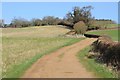 SO9737 : Farmland track and bridleway by Philip Halling