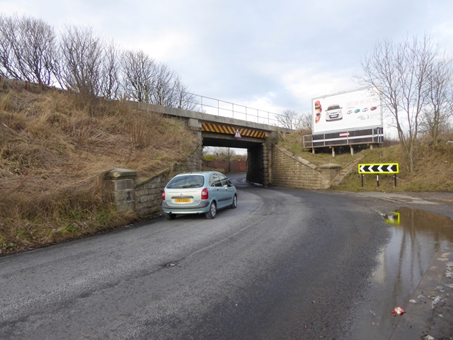 Railway bridge over the B1287