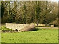 SK9508 : Grantham Lane crossing the North Brook by Alan Murray-Rust