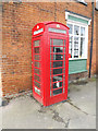 TL6001 : Telephone Box off The Green by Geographer