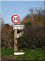 TM3862 : Saxmundham Town Name sign on the B1121 South Entrance by Geographer