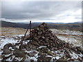 NY3111 : Summit Cairn, Steel Fell by Chris Holifield