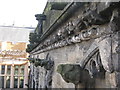 NS7894 : The north wall of the palace at Stirling Castle by M J Richardson