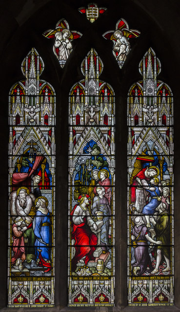 Stained glass window n.XII, St Mary's church, Beverley