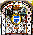 TG1602 : Stained glass in Ketteringham Hall by Evelyn Simak