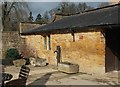 ST4917 : Corner of Quadrangle, Montacute House by Derek Harper