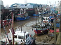 TF6120 : Fishing boats - The Fisher Fleet, King's Lynn by Richard Humphrey