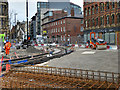 SJ8398 : Metrolink Second City Crossing Construction, Princess Street (March 2016) by David Dixon