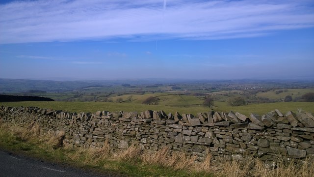 View over Ravensholme from Pendle Road